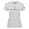 Thumbnail image for  Womens White Short Sleeve Tee