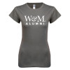 Thumbnail image for  Next Level Womens Charcoal Boyfriend Tee