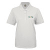 Thumbnail image for  Womens Silk Touch White Pique Polo