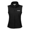 Thumbnail image for  Womens Black Fleece Full Zip Vest