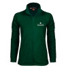 Thumbnail image for  Womens Dark Green Fleece Full Zip Jacket