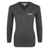 Thumbnail image for  Womens Charcoal Heather VNeck Sweater