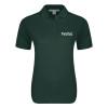 Thumbnail image for  Womens Silk Touch Dark Green Pique Polo