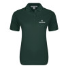 Thumbnail image for  Womens Silk Touch Dark Green Pique Polo