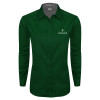 Thumbnail image for  Womens Dark Green Twill Button Down Long Sleeve 