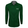 Thumbnail image for  Womens Dark Green Twill Button Down Long Sleeve 