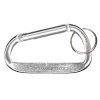 Thumbnail image for  Silver Carabiner with Split Ring