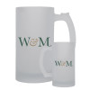 Thumbnail image for  Full Color Decorative Frosted Glass Mug 16oz