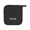 Thumbnail image for  Quilted Canvas Black Pot Holder