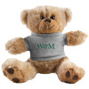 Thumbnail image for  Plush Big Paw 8 1/2 inch Brown Bear w/Grey Shirt