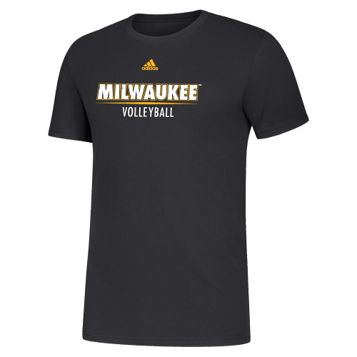  Adidas Black Fresh Tee - Adidas - UW Milwaukee Volleyball