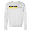 Thumbnail image for  Bella + Canvas White Fleece Crew