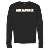 Thumbnail image for  Bella + Canvas Black Fleece Crew