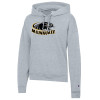Thumbnail image for  Champion Womens Oxford Grey Powerblend Pullover Hood