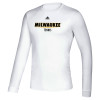 Thumbnail image for  Adidas White Creator Performance Long Sleeve Tee