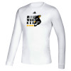 Thumbnail image for  Adidas White Creator Performance Long Sleeve Tee