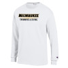 Thumbnail image for  Champion White Long Sleeve T Shirt