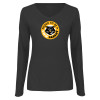 Thumbnail image for  Womens Dark Heather Long Sleeve V Neck Tee 