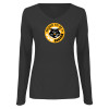 Thumbnail image for  Womens Dark Heather Long Sleeve V Neck Tee 