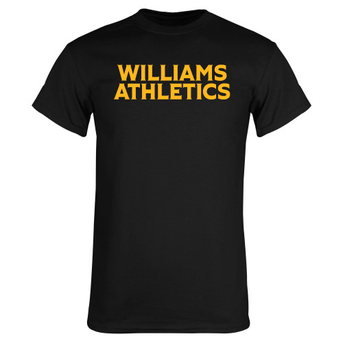  Black T Shirt - Athletics Wordmark