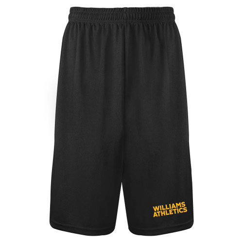 Black Performance Classic 9 Inch Short - Athletics Wordmark