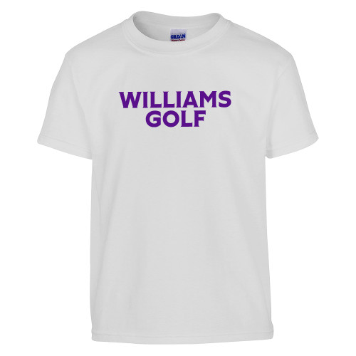  Youth White T Shirt - Williams Golf