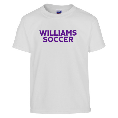  Youth White T Shirt - Williams Soccer