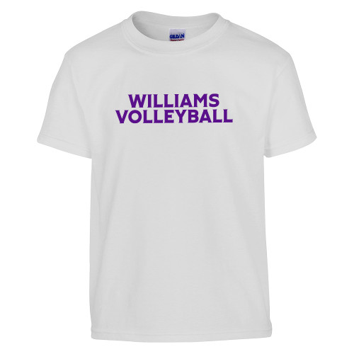  Youth White T Shirt - Williams Volleyball