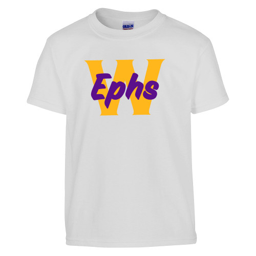  Youth White T Shirt - W Ephs
