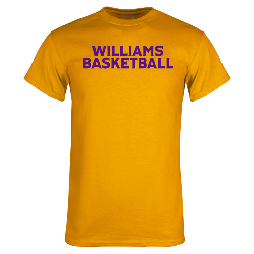  Gold T-Shirt - Williams Basketball