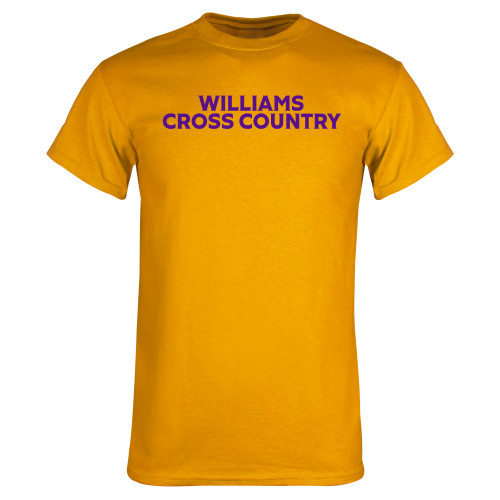  Gold T-Shirt - Williams Cross Country