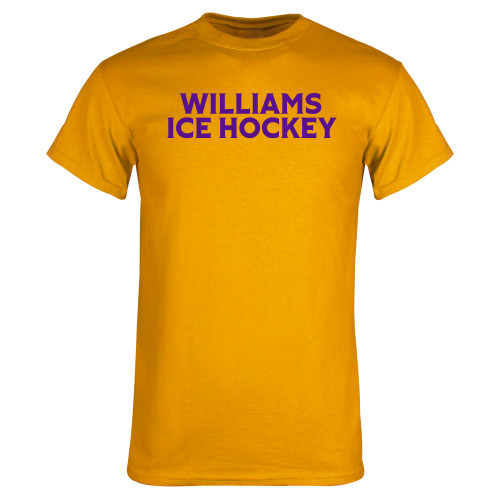  Gold T-Shirt - Williams Ice Hockey