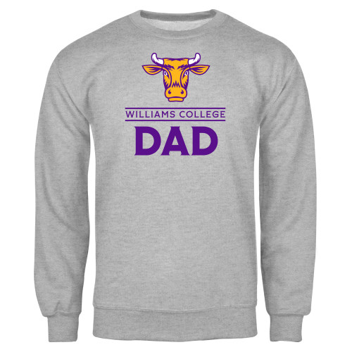  Grey Fleece Crew - Dad Williams