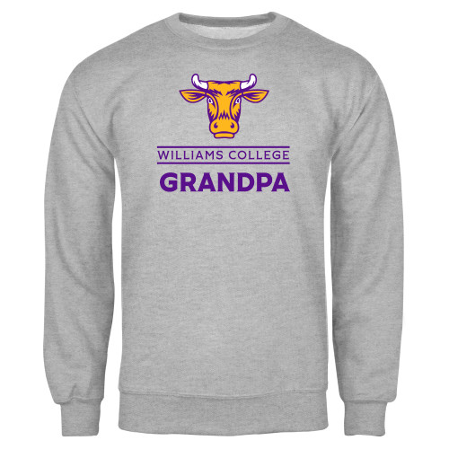  Grey Fleece Crew - Grandpa Williams