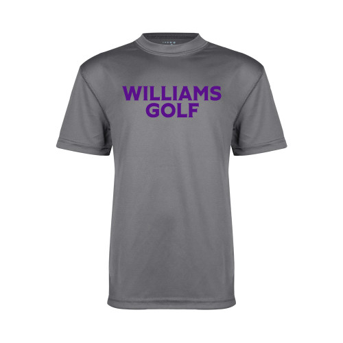  Youth Performance Grey Concrete Tee - Williams Golf