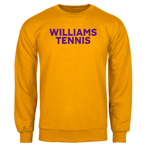  Gold Fleece Crew - Williams Tennis