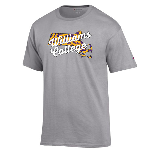  Champion Oxford Grey T Shirt - MA Eph Cow Pattern