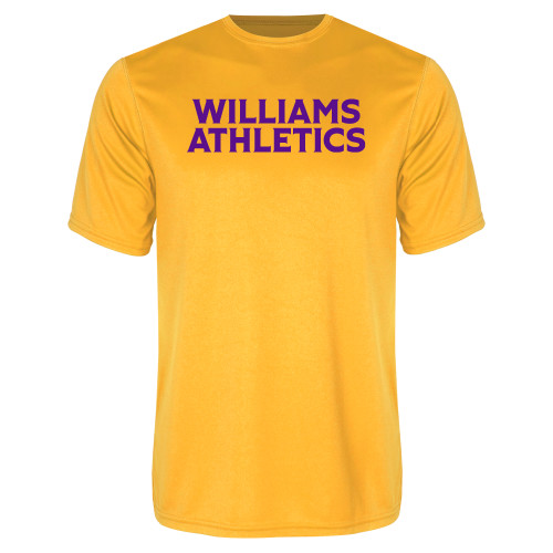  Gold Performance Tee - Athletics Wordmark