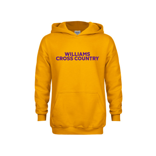  Youth Gold Fleece Hoodie - Williams Cross Country
