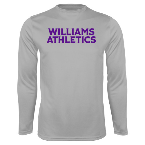  Platinum Performance Long Sleeve Shirt - Athletics Wordmark