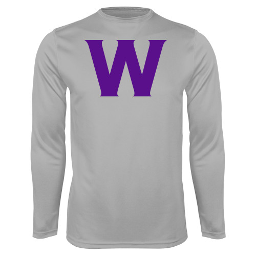  Platinum Performance Long Sleeve Shirt - W Logo