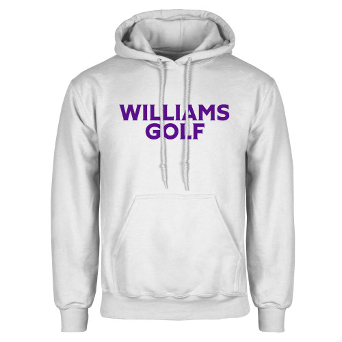  White Fleece Hoodie - Williams Golf