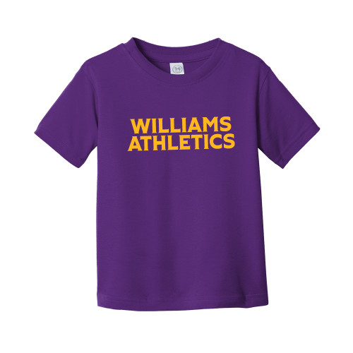  Toddler Purple T Shirt - Athletics Wordmark
