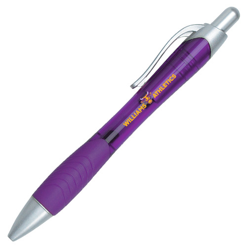  Metallic Mykonos Purple Pen - Athletics Flat Wordmark