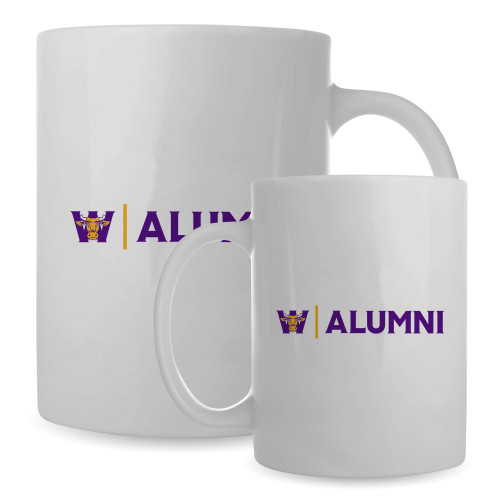  Full Color White Mug 15oz - Alumni Williams