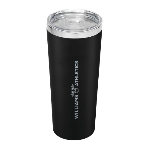  Thor Vacuum Insulated Black Tumbler 22oz - Athletics Flat Wordmark Engraved