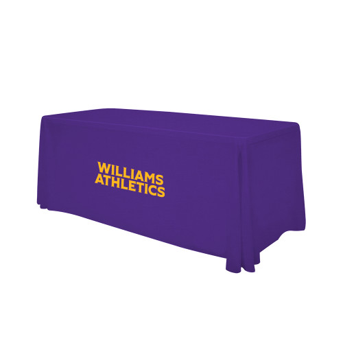  Purple 6 foot Table Throw - Table Throw Logo