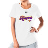 Thumbnail image for  Under Armour Womens White Charged Cotton Tee