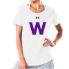 Thumbnail image for  Under Armour Womens White Charged Cotton Tee