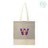 Thumbnail image for  Split Recycled Grey Cotton Twill Convention Tote